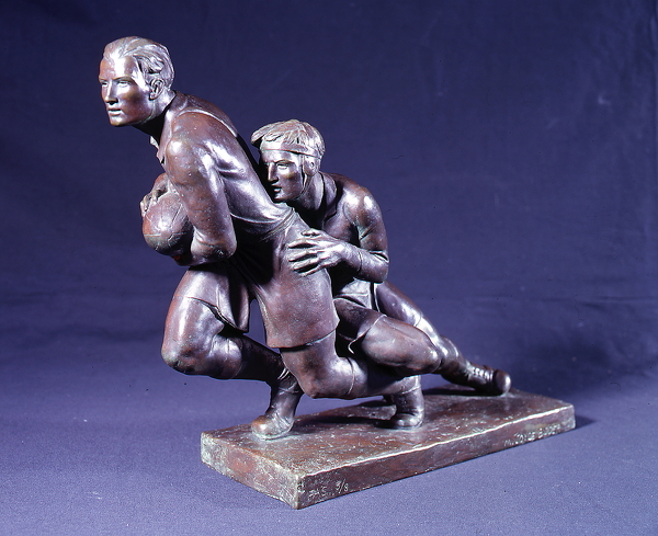 Artist Joyce Bidder: The Tackle, 1931