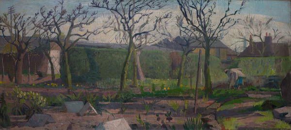 Artist Evelyn Dunbar: Early Spring, c.1936 [HMO 778]