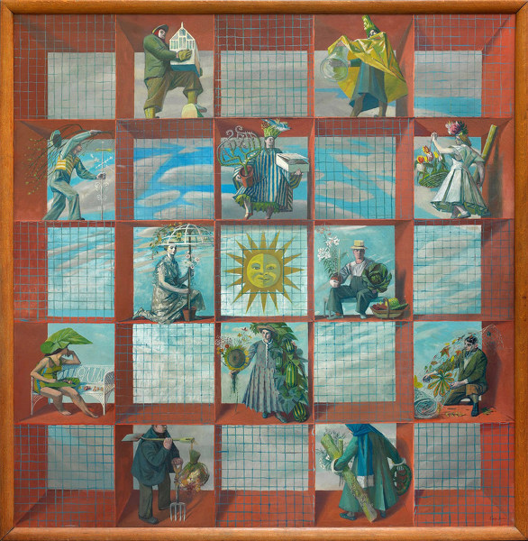 Artist Evelyn Dunbar: An English Calendar, 1938