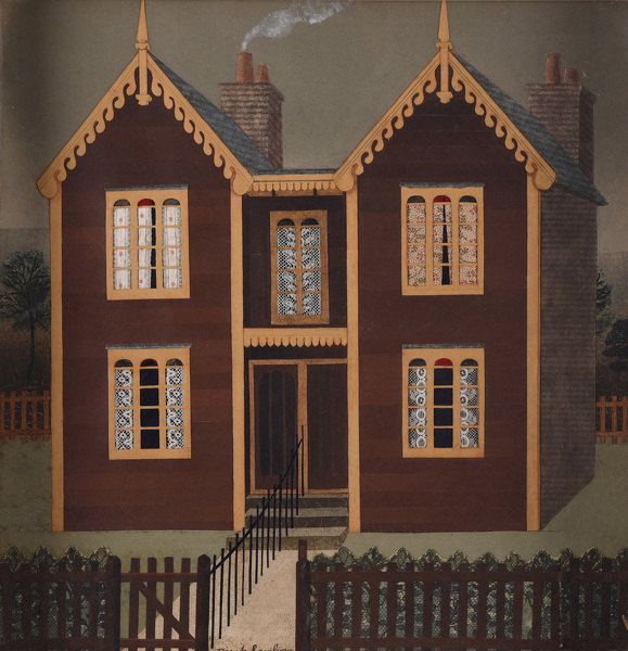 Artist Tirzah Garwood-Ravilious (1908–1951): Semi-detached Villas, 1945