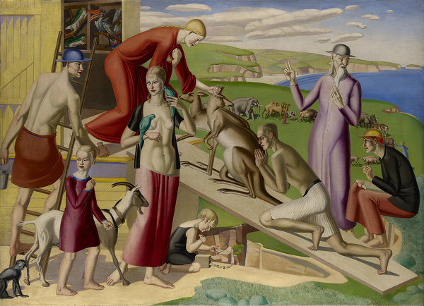 Artist Gladys Hynes (1888-1958): Noahs Ark, 1919