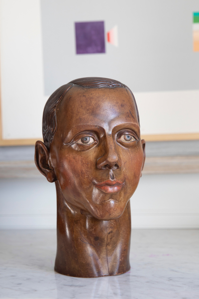 Artist Gladys Hynes (1888-1958): Portrait bust of Anthony Butts, 1925