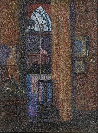 Artist Enid Hay: Interior, circa 1910