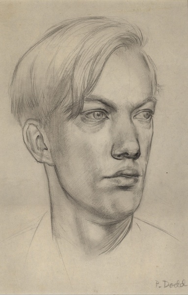 Artist Phyllis Dodd: Geoffrey Phibbs, c.1927