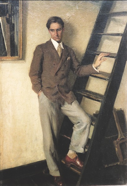 Artist Phyllis Dodd: Portrait of Douglas Percy Bliss