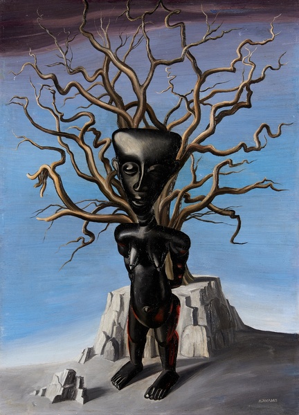 Artist Marion Adnams: Medusa Grown Old, 1947