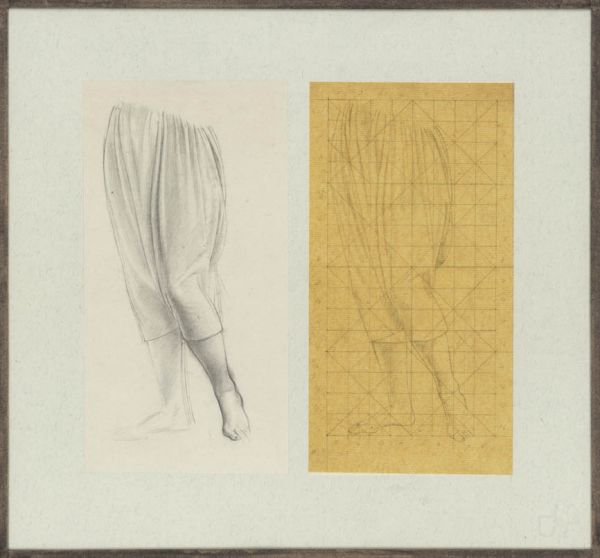 Artist Winifred Knights: Figure study, St Martins altarpiece, circa 1928