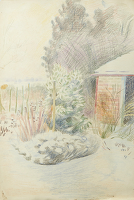 Artist Evelyn Dunbar: The Garden at the Elms