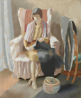 Artist Edith Granger-Taylor: The Pink Armchair, 1920s