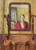 Artist Rosalie Brill: Self Portrait, late 1920s