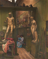 Artist Nellie Joshua: Heatherleys Art School, circa 1900