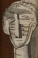 Artist Frances Richards: Hieratic Head, circa 1940