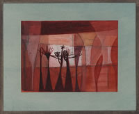 Artist Kathleen Guthrie: Red Crop, circa 1960