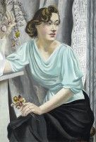 Artist Mary Adshead: Portrait of Daphne Charlton, c. 1935