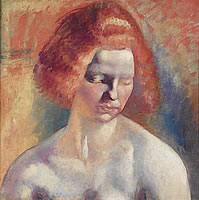 Artist Clara Kinghoffer: Portrait of Rose, 1919